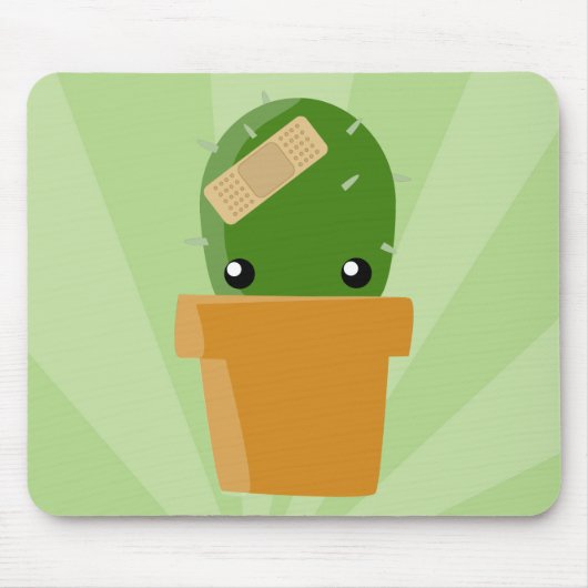 Cute Cactus Muismat (Voorkant)