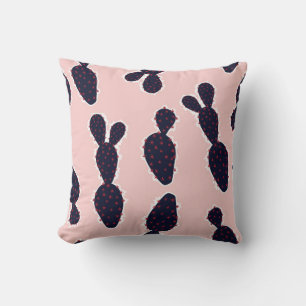 Cute cactus naadloos patroon, zoete stemming en to kussen