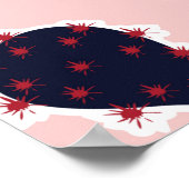 Cute cactus naadloos patroon, zoete stemming en to poster (Hoek)