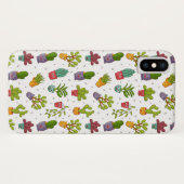 Cute Cactus Natuur Succulents Pattern Case-Mate iPhone Case (Achterkant (horizontaal))