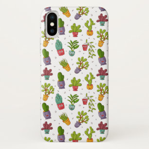 Cute Cactus Natuur Succulents Pattern Case-Mate iPhone Case