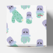 Cute Cactus Patroon Cartoon Bedankt Bedankdoosjes (Bovenkant)