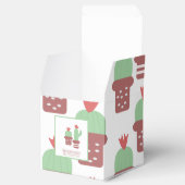 Cute Cactus Patroon Verjaardagsfeest Dank Je   Bedankdoosjes (Geopend)