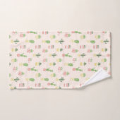 Cute Cactus Pattern Bad Handdoek (Handdoek)
