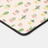 Cute Cactus Pattern Bureaumat (Hoek)