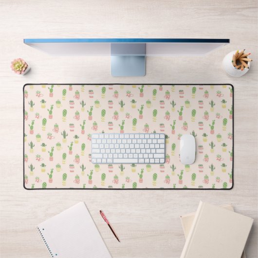 Cute Cactus Pattern Bureaumat (Kantoor 1)