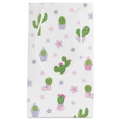 Cute Cactus Pattern Klein Cadeauzakje (Voorkant)