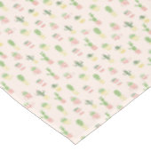 Cute Cactus Pattern Tafelkleed (Gekanteld)