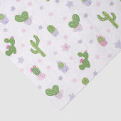 Cute Cactus Pattern Tissuepapier (Detail)