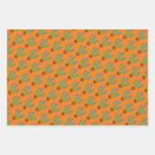 Cute cactus plant aangepaste inpakbladen inpakpapier vel (Voorkant 3)