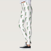 Cute Cactus Pot Plant Pattern Leggings (Links)
