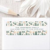 Cute Cactus Return Address Labels (Insitu)