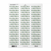 Cute Cactus Return Address Labels (Full Sheet)