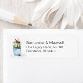 Cute Cactus Return Address Labels (Insitu)