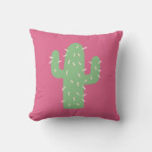 Cute Cactus Sierkussen (Voorkant)