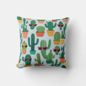 Cute Cactus Sierkussen (Voorkant)