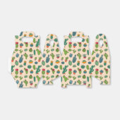 Cute Cactus Standing Pattern Bedankdoosjes (Uitgevouwen)