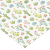 Cute Cactus Standing Pattern Korte Tafelloper (Hoek)