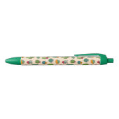 Cute Cactus Standing Pattern Zwarte Inkt Pen (Bovenkant)