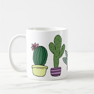 Cute Cactus Succulent Potlood Planten Cacti Koffiemok