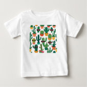 Cute Cactus T-Shirt (Voorkant)