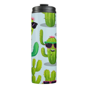 Cute Cactus Thermosbeker