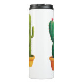Cute Cactus Thermosbeker (Achterkant)