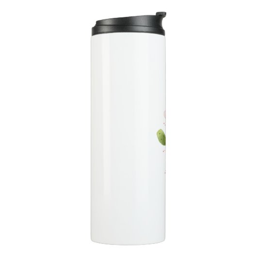 Cute Cactus Travel Tumbler – Kawaii Succulent Cup Thermosbeker (Gedraaid links)