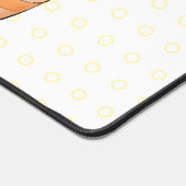 Cute cactus trio singing cartoon illustratie bureaumat (Hoek)