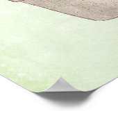 Cute Cactus Trio Wearing Jewelry Poster (Hoek)