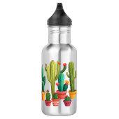 Cute Cactus Waterfles (Rechts)