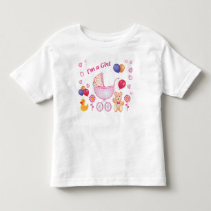 Cute cadeau Kleurrijk shirt voor peutermeisje