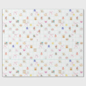 Cute  cadeaupapier (Vlak)