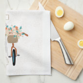 Cute Cafe Kitchen Handdoeken (Quarter Fold)