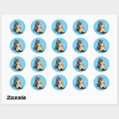 Cute Cairn Duo Sticker (Vel)