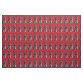 Cute Cairn Terrier Fabric Stof (Yard (91,4 cm))