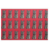 Cute Cairn Terrier Fabric Stof (Fat Quarter)