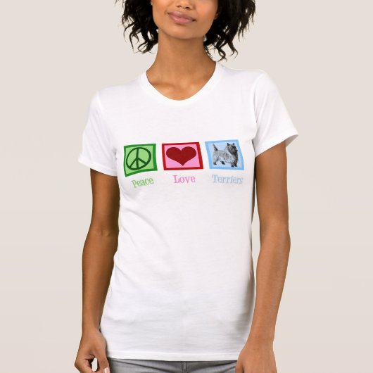 Cute Cairn Terrier T-shirt (Voorkant)