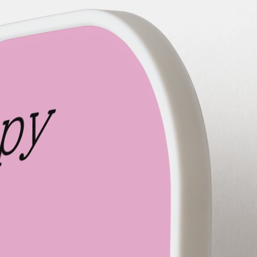 Cute Cake, aangepaste naam, tekst en kleur Pickleball Paddle (Links Detail)