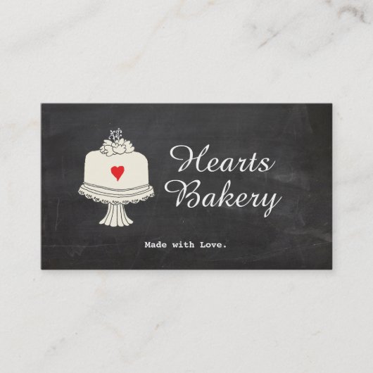 Cute Cake Bake Shop Caterer Visitekaartje (Voorkant)