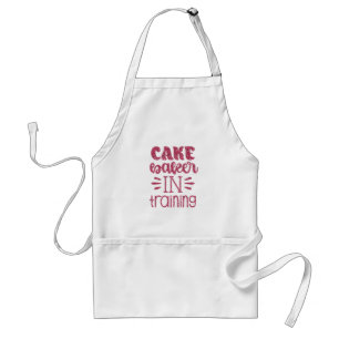 Cute Cake Baker in training Baden Apron Standaard Schort