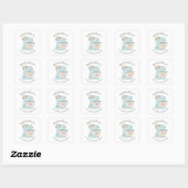 Cute Cake Mixer met liefdesplein Sticker (Vel)