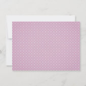 Cute Cake Poppen Girls Birthday Party Kaart (Achterkant)