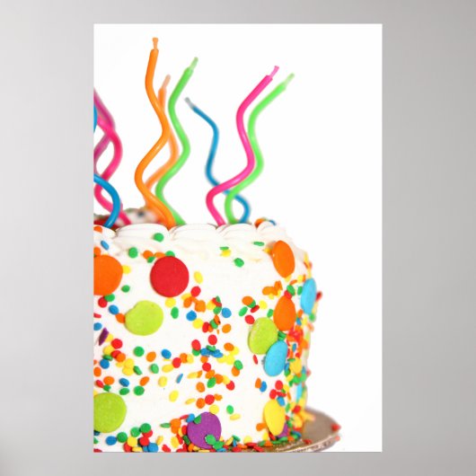 Cute Cake Poster (Voorkant)