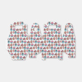 Cute Cakes and Desserts Pattern Bedankdoosjes (Uitgevouwen)