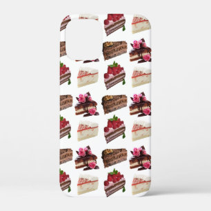 Cute Cakes desserts Pattern Case-Mate iPhone Case