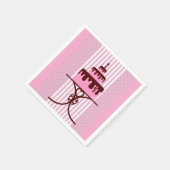 Cute cakes namiddagthee servet (Hoek)