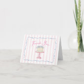 Cute Cakethema Bedanktkaart Bedankkaart (Voorkant)