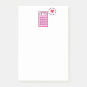 Cute Calculator Post-it® Notes (Voorkant)