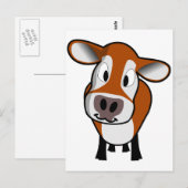 Cute Calf Briefkaart (Voorkant / Achterkant)